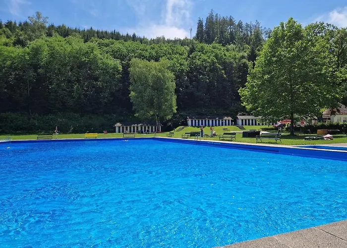 Nyaraló Cozy House In A Panoramic Location Neuwald